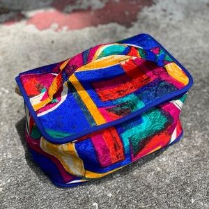 Vtg Colors Accessories Bag